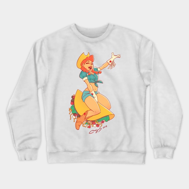 Texas Taco Crewneck Sweatshirt by melivillosa